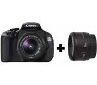 Canon EOS600D 18-55 IS II +75-300 Double Lens